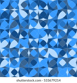 Abstract background of geometric shapes. Vector illustration