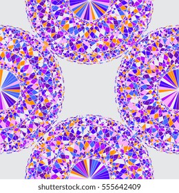 Abstract background of geometric shapes. Vector illustration