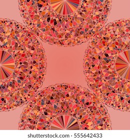 Abstract background of geometric shapes. Vector illustration