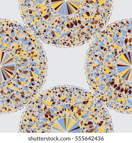 Abstract background of geometric shapes. Vector illustration