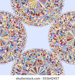 Abstract background of geometric shapes. Vector illustration