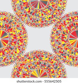 Abstract background of geometric shapes. Vector illustration