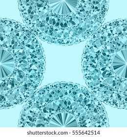 Abstract background of geometric shapes. Vector illustration