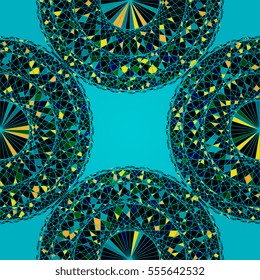 Abstract background of geometric shapes. Vector illustration