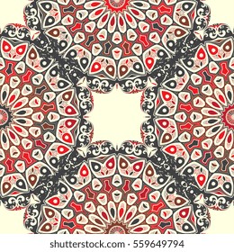 Abstract background of geometric shapes. Vector illustration