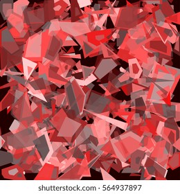 Abstract background of geometric shapes. Vector illustration