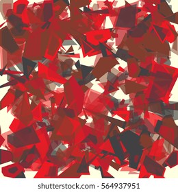 Abstract background of geometric shapes. Vector illustration