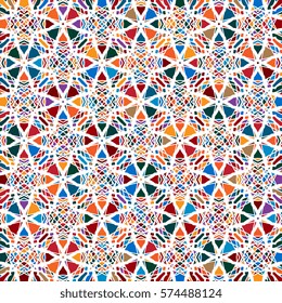 Abstract background of geometric shapes. Vector illustration