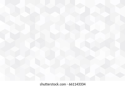 Abstract background of geometric shapes. White gradient mosaic backdrop. Geometric hipster background, vector