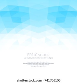 Abstract background of geometric shapes. White space for text.