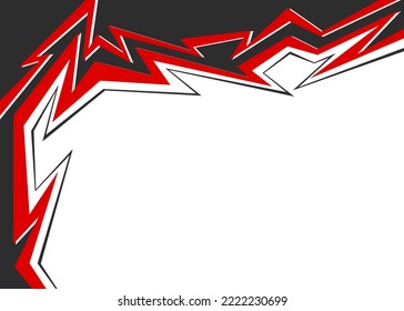 Abstract background with geometric sharp arrow pattern and with some copy space area