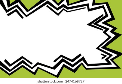 Abstract background with geometric sharp arrow pattern and with some copy space area