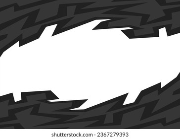 Abstract background with geometric sharp and spike line pattern and with some copy space area