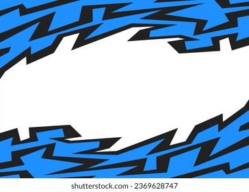 Abstract background with geometric sharp and spike line pattern and with some copy space area
