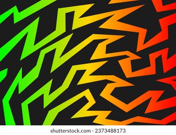 Abstract background with geometric sharp and spike line pattern