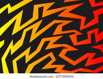 Abstract background with geometric sharp and spike line pattern
