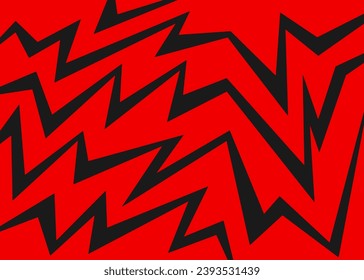Abstract background with geometric sharp and spike line pattern