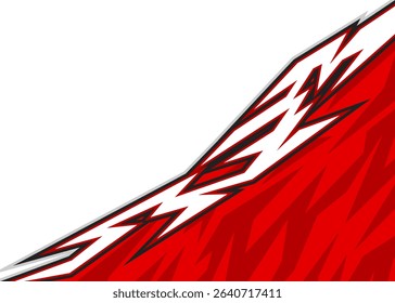 Abstract background with geometric spike arrow line pattern and with some copy space area
