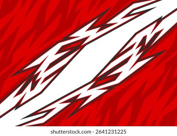 Abstract background with geometric spike arrow line pattern and with some copy space area
