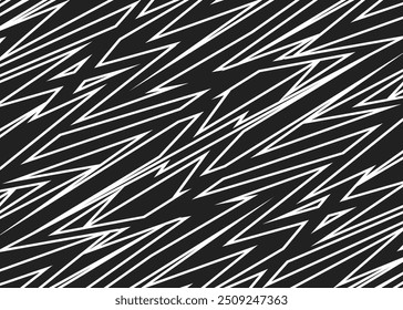 Abstract background with geometric spike line pattern