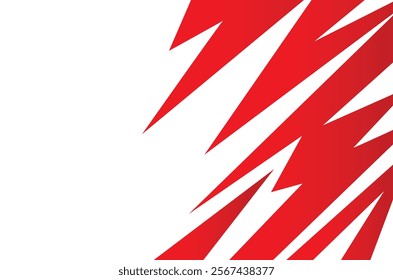 Abstract background with geometric spike line pattern and with some copy space area