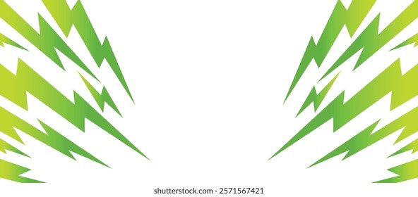 Abstract background with geometric spike line pattern and with some copy space area