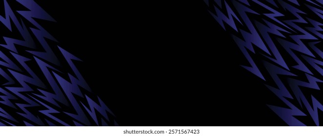 Abstract background with geometric spike line pattern and with some copy space area