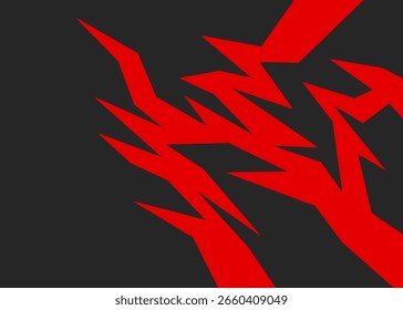 Fondo Abstractas con el patrón geométrico de la línea del pico y con un poco de área del espacio de la copia