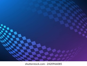 Abstract background, geometric squares, arranged in waves. wallpaper, screen, presentation, illustration, vector