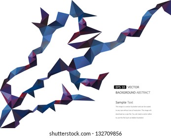 abstract background, geometric style