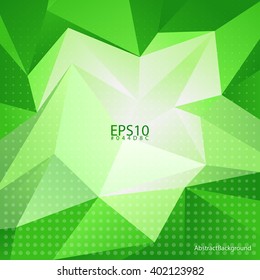 Abstract background in the geometric style.