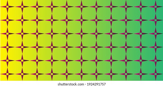 Abstract background with geometric style. Combination of purple and green