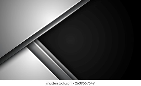 Abstract background with geometric style. Modern graphic design template elements for poster, flyer, landing page or banner.