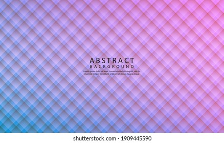Fondo abstracto con estilo geométrico. Superposición de la capa sobre un espacio luminoso con decoración de patrones de rhombus. Elementos modernos de plantilla de diseño gráfico para volante, portada, tarjeta, folleto o página de inicio
