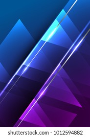 Abstract background in geometric style with sharp forms.