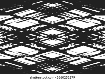 Fondo Abstractas con patrón geométrico de líneas tecnológicas