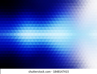 Abstract background with geometric texture. Bright shades of blue. Stock vector illustration.