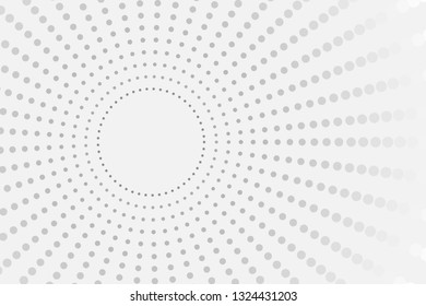 Abstract background with geometric texture. Halftone grey gradient for business presentation, banner, poster or flyer artwork background design
