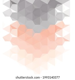 Abstract background with geometric texture. Soft neutral shades of colors. Design banners, presentations, flyers, booklets, brochures, business cards, accessories and clothing. Vector illustration.