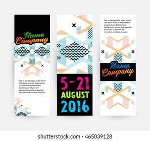 Abstract Background. Geometric Triangles Pattern for Business Presentations, Application Cover and Web Site Design. Vector Illustration.