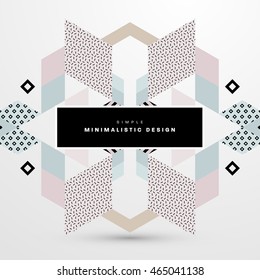 Abstract Background. Geometric Triangles Pattern for Business Presentations, Application Cover and Web Site Design. Vector Illustration.