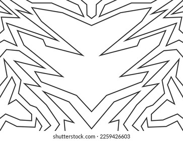 Fondo abstracto con patrón tribal geométrico. Resumen de ornamento tribal geométrico