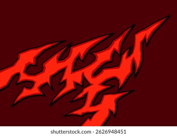 Abstract background with geometric tribal pattern and with some copy space area