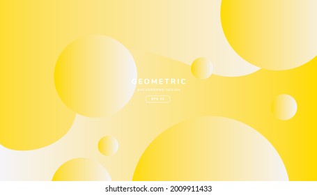 Abstract background with geometric wave colorful shapes Vector.  Modern background design, Circle shape, fluid shapes modern concept, dynamic background, gradient color, Vector illustration