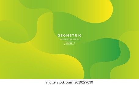 Abstract background with geometric wave colorful shapes Vector. Modern background design, Circle shape, fluid shapes modern concept, dynamic background, gradient color, Vector illustration