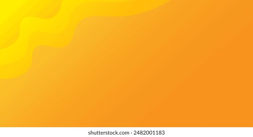 Abstrakter Hintergrund mit geometrischer Welle bunte Formen Vektorgrafik. Vektorillustration für dynamische abstrakte Komposition. Gestaltungselement für Web Banner, Plakate. Farbiger Hintergrund