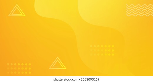 Fundo abstrato com ondas geométricas formas coloridas Vetor. Composição abstrata dinâmica Ilustração de vetor. Elemento de design para banners da Web, 