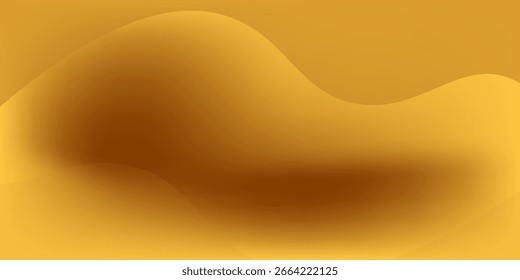 Fundo abstrato com ondas geométricas formas coloridas Vetor. Composição abstrata dinâmica Ilustração de vetor. Elemento de design para banners da Web, cartazes. Amarelo e branco