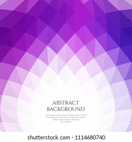 Abstract background with geometric waves. Space for text.