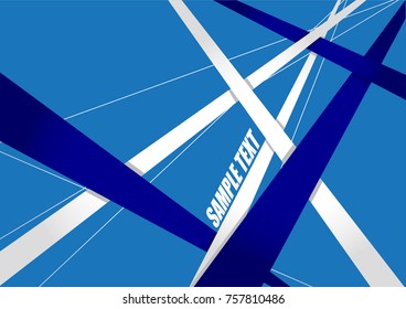 abstract background geometric white and blue